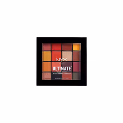 NYX Professional Makeup Ultimate Eye Shadow Palette, Pressed Pigments, 16 Shades, Matte, Satin, Metallic, Shade: Phoenix