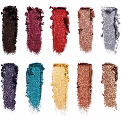 NYX Professional Makeup Glitter Goals Cream Pro Palette - Glitter Palette with 10 Silky Glitter Cream Eyeshadow Makeup Shades