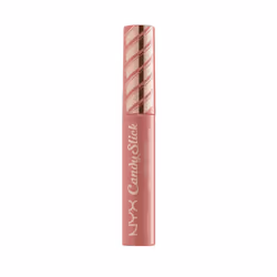 NYX PROFESSIONAL MAKEUP Candy Slick Glowy Lip Color Gloss Sugarcoated Kissed Peachy Nude