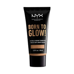 NYX PROFESSIONAL MAKEUP Born To glow Naturally Radiant Foundation, Medium coverage - Neutral Tan