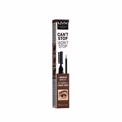 NYX PROFESSIONAL MAKEUP Can't Stop Won't Stop Longwear Eyebrow Kit - Brunette