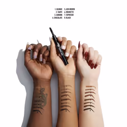 NYX PROFESSIONAL MAKEUP Dip  Shape  Go! Longwear Eyebrow Kit - Auburn