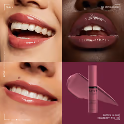 NYX prop.MAKEUP Butter Lip Gloss - Cranberry Pie