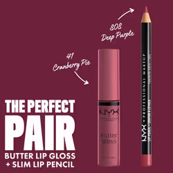NYX prop.MAKEUP Butter Lip Gloss - Cranberry Pie
