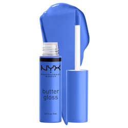 NYX PROFESSIONAL MAKEUP Butter Gloss  Non-Sticky Lip Gloss - Blueberry Tart (Periwinkle Blue)