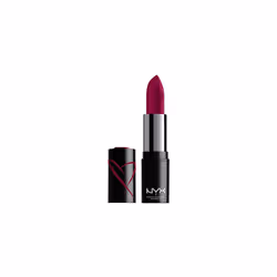 NYX PROFESSIONAL MAKEUP Shout Loud Satin Lipstick, Infused With Shea Butter - Dirty Talk (Bright Berry)