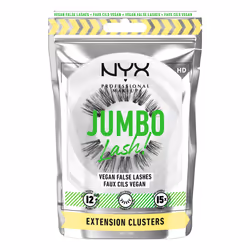 NYX PROFESSIONAL MAKEUP Jumbo Lash! Vegan False Eyelashes  Up to 12HR Wear  Reusable Fake Lashes - Extension Clusters