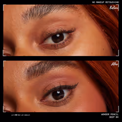 Brow Highlighter, Dual Ended Pencil, For Lifting, Highlighting and Concealing, Wonder Pencil, Deep