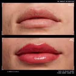 NYX PROFESSIONAL MAKEUP This Is Milky Gloss  Lip Gloss with 12 Hour Hydration  Vegan - Mixed Berry Shake (Raspberry)