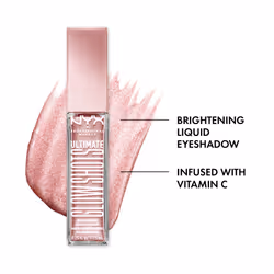 NYX PROFESSIONAL MAKEUP Ultimate Glow Shots  Liquid Eyeshadow  Long-La