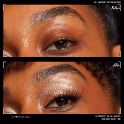 NYX PROFESSIONAL MAKEUP Ultimate Glow Shots  Liquid Eyeshadow  Long-La