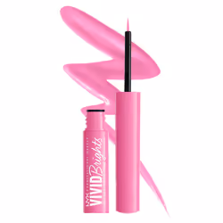 NYX PROFESSIONAL MAKEUP Vivid Brights Liquid Liner Smear-Resistant Eyeliner with Precise Tip - Don't Pink Twice