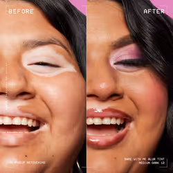 NYX PROFESSIONAL MAKEUP Bare With Me Blur Skin Tint Foundation Make Up with Matcha  Glycerin & Niacinamide - Medium Dark