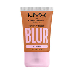 NYX PROFESSIONAL MAKEUP Bare With Me Blur Skin Tint Foundation Make Up with Matcha  Glycerin & Niacinamide - Caramel