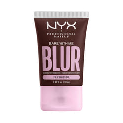 NYX PROFESSIONAL MAKEUP Bare With Me Blur Skin Tint Foundation Make Up with Matcha  Glycerin & Niacinamide - Espresso