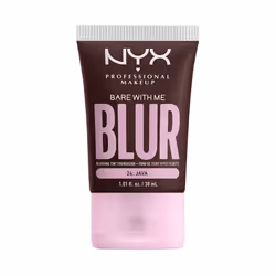NYX PROFESSIONAL MAKEUP Bare With Me Blur Skin Tint Foundation Make Up with Matcha Glycerin & Niacinamide - Java