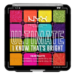 NYX PROFESSIONAL MAKEUP  Ultimate Shadow Palette  Eyeshadow Palette - I Know That's Bright