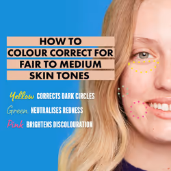 Correcting Concealer Stick, Covers Blemishes, Dark Spots and Discolouration, 12H Wear, Vegan Formula, Pro Fix Stick, Pink