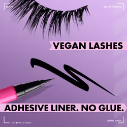 NYX PROFESSIONAL MAKEUP Jumbo Lash! Vegan False Eyelashes  Up to 12HR Wear  Reusable Fake Lashes - Major Spikes
