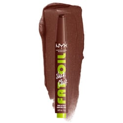 NYX PROFESSIONAL MAKEUP Fat Oil Slick Click  Lightweight  Buildable  Pigmented Vegan Lip Balm - Trending Topic