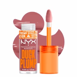 NYX PROFESSIONAL MAKEUP Duck Plump High Pigment Lip Gloss Lip Plumper Gloss with Spicy Ginger - Lilac On Lock