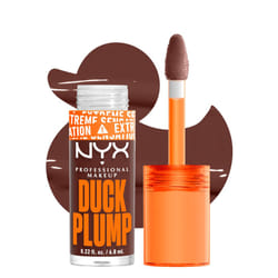 NYX PROFESSIONAL MAKEUP Duck Plump High Pigment Lip Gloss  Lip Plumper Gloss with Spicy Ginger - Twice The Spice