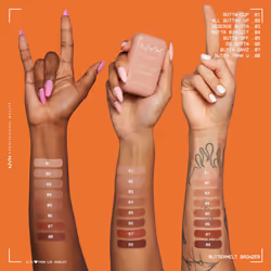 NYX PROFESSIONAL MAKEUP Matte Buttermelt Bronzer  Longwear Face Makeup