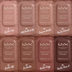 NYX PROFESSIONAL MAKEUP Matte Buttermelt Bronzer Longwear Face Makeup with Up to 12 Hours of Wear Vegan Formula - Butta Dayz
