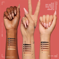 NYX PROFESSIONAL MAKEUP Epic Ink Liner  Waterproof Liquid Eyeliner with Vegan Formula - Graham Cracker (Light Brown Matte)