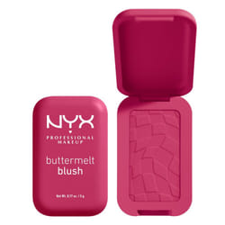 NYX PROFESSIONAL MAKEUP Buttermelt Powder Blush  Fade and Transfer-Resistant Blush  Up to 12HR Make Up Wear  Vegan Formula - Butta Than Befo