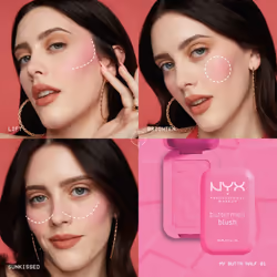 NYX PROFESSIONAL MAKEUP Buttermelt Powder Blush  Fade and Transfer-Resistant Blush  Up to 12HR Make Up Wear  Vegan Formula - Butta Than Befo - Additional view 4