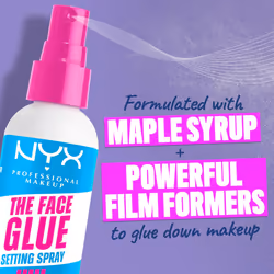 Setting Spray, Makeup Setting Spray, Long-lasting Wear, Transfer Resistant & Waterproof, The Face Glue, 60ml