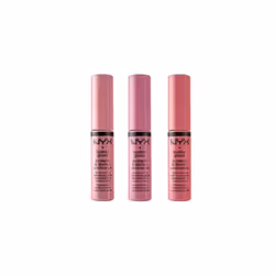 NYX Cosmetics Butter Lip Gloss, Eclair, Merengue & Vanilla Cream Pie - Pink 1 Collection