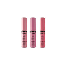 NYX Cosmetics Butter Lip Gloss, Eclair, Merengue & Vanilla Cream Pie - Pink 1 Collection