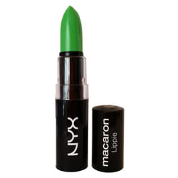 NYX Nyx macaron pastel lippies lipstick - key lime : mals03 """"lime green"""" 0.16 oz
