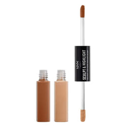 NYX PROFESSIONAL MAKEUP Sculpt & Highlight Face Duo, caramel Vanilla, 017 Ounce (SHFD03)