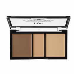 NYX PROFESSIONAL MAKEUP Cream Highlight & Contour Palette  Medium