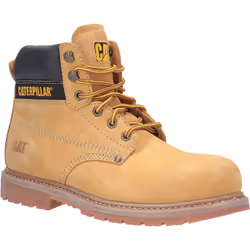 Caterpillar Men's Powerplant GYW Safety Boot Honey Size 13
