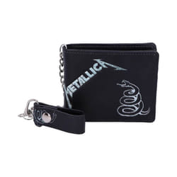 Metallica The Black Album Logo Wallet with Chain