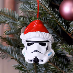 Star Wars Stormtrooper Santa Hat Hanging Ornament