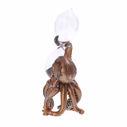 Nemesis Now Tentacled Time Keeper Mechanical Octopus Painted Ornament