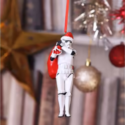 Star Wars Stormtrooper Santa Sack Hanging Christmas Ornament