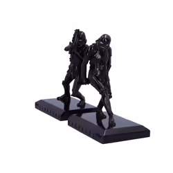 Nemesis Now Shadow Stormtrooper Bookend Figurines 18.5cm, Resin, Black, Original Stormtrooper Merchandise, Two Stormtrooper Figures to Keep Your Book