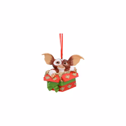 Nemesis Now Gremlins Gizmo Gift Hanging Ornament 10cm, Resin, Officially Licensed Gremlins Merchandise, Gremlins Christmas De ...
