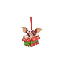 Nemesis Now Gremlins Gizmo Gift Hanging Ornament 10cm, Resin, Officially Licensed Gremlins Merchandise, Gremlins Christmas Decoration, Cast in the