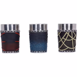 Metallica Shot Glasses Set 3 Nemesis Now Tequila Vodka Shots Box 8.5cm