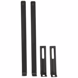 Universal Office Products 8173 Adjustable Cubicle Hangers, Black, Set of Two