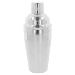 Cocktail Shaker with Built in Strainer Cocktail - Silver