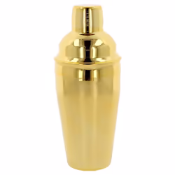 Cocktail Shaker with Built in Strainer Cocktail - Gold
