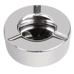 Metal Ashtray Round Ash Tray Cigarette Smoking Outdoor Pub Windproof